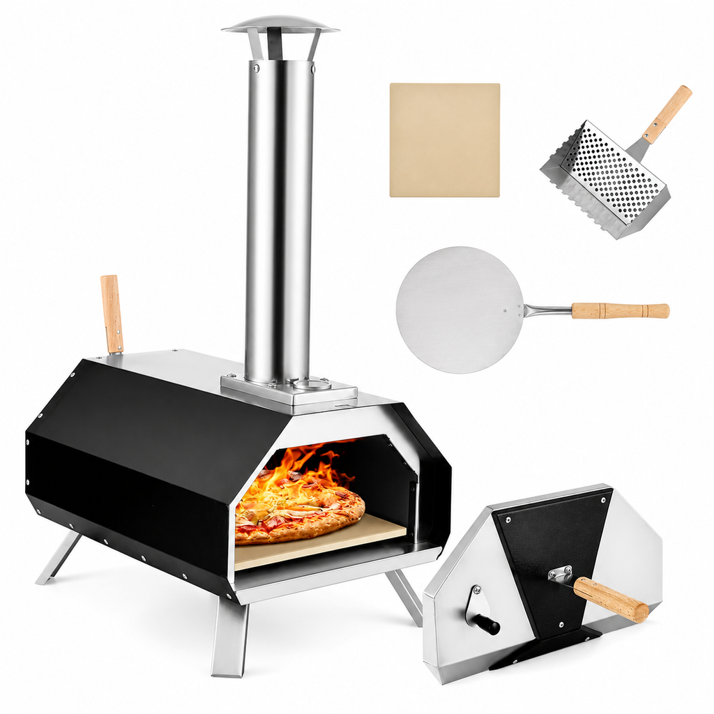 Four à Pizza d'Extérieur Multi-Combustibles - Vulcano Impero